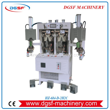 Double Cold And Double Hot Counter Moulding Machine HZ-684D-2H2C